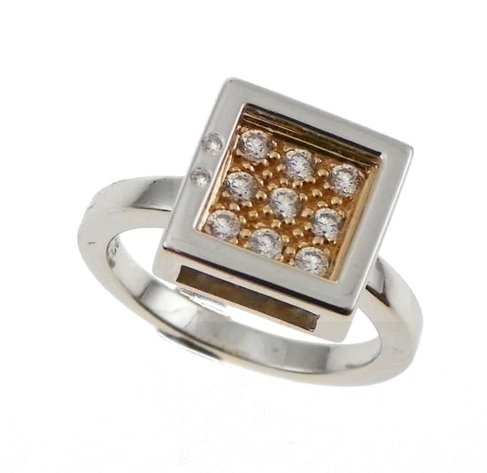 Orphelia Women's 925 Sterling Silver Ring - Silver ZR-3366