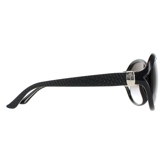 Salvatore Ferragamo Oval Womens Black Grey Gradient SF770SA - Image 4