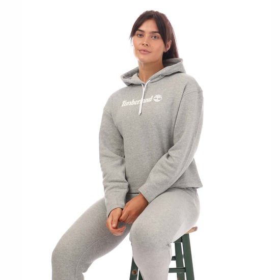 Women's Timberland Northwood Brushback Hoody in Grey Heather