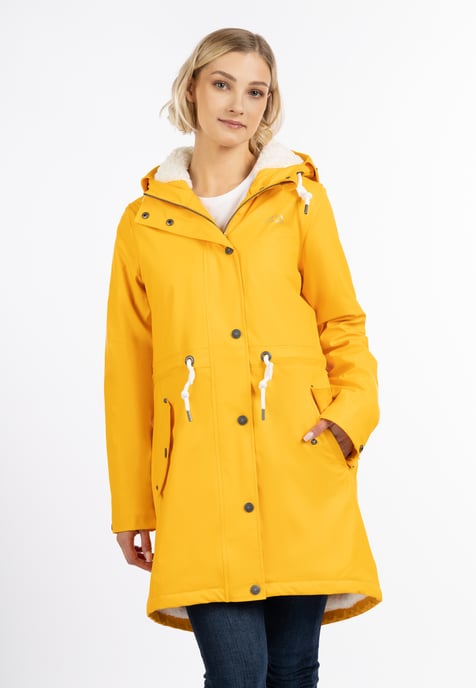 Icebound raincoat with teddy lining urban rain - Image 2