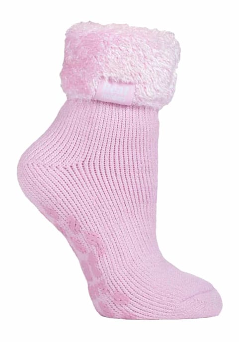 Calcetines Térmicos Antideslizantes de Corte Bajo con Agarres para Mujer - Image 1