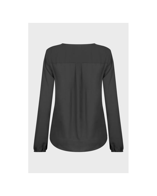 19V69 Italia Womens Blouse Black Julia Black