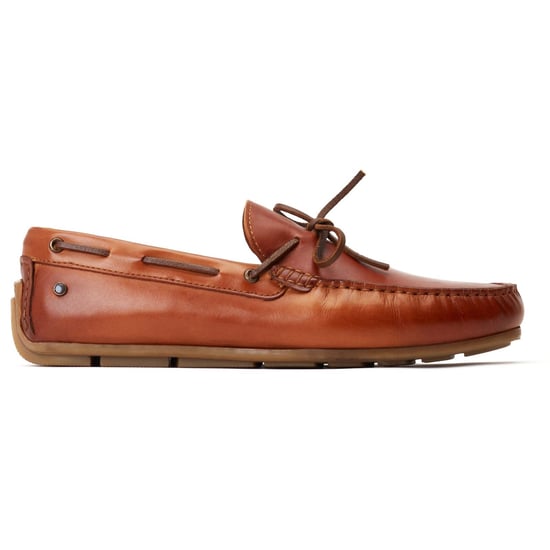 Base London Brooks Leather Men's Burnt Tan Loafers - Image 5