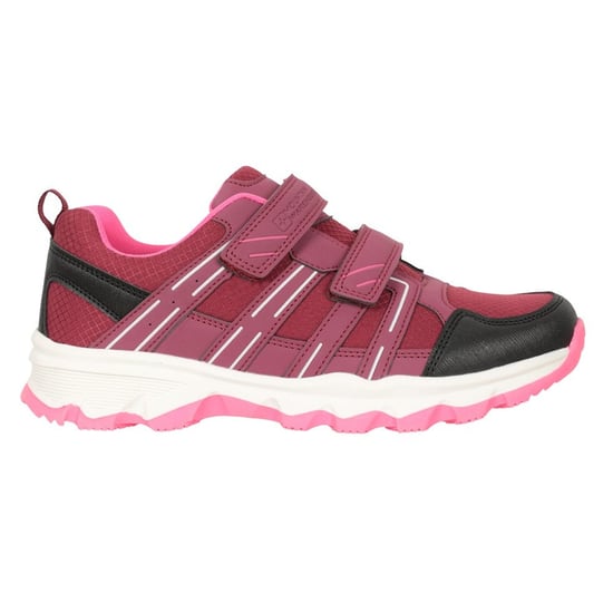 Mountain Warehouse Childrens/Kids Cannonball Walking Shoes (Berry) - Image 1