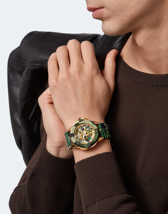 Philipp Plein The $kull Men's Green Watch PWAAA0921 - Image 3