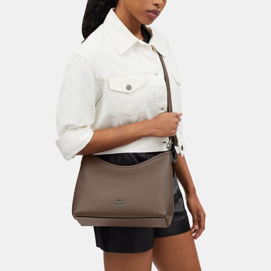 Laurel Shoulder Bag in Lux Pebble Leather