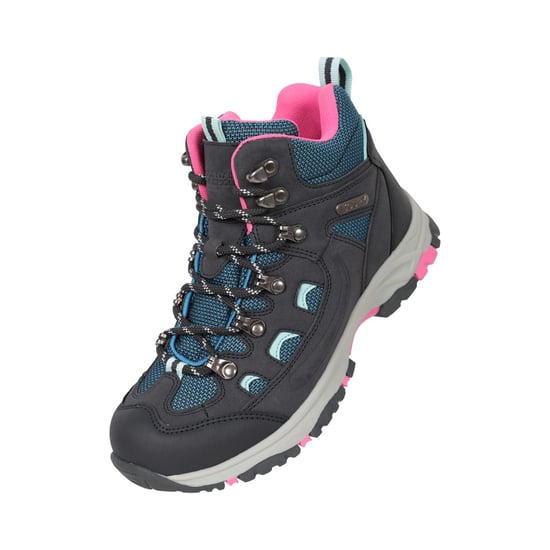 Mountain Warehouse Childrens/Kids Adventurer Waterproof Walking Boots (Navy) - Image 1