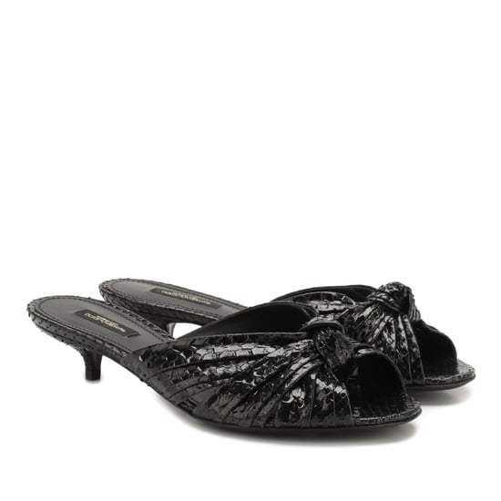 Dolce & Gabbana Mules de piel de pitón - Image 2