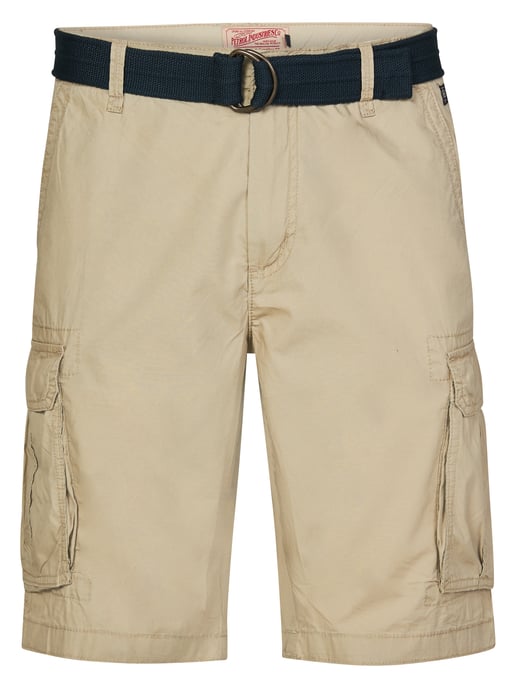 Petrol Industries - Cargo shorts with belt Men - Brown - Image 1