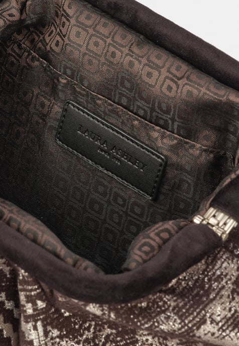 Laura Ashley Black-Silver Pouches Bag - Image 2