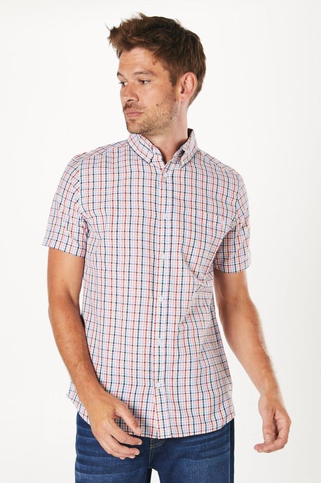 Grant Check Short Sleeve Shirt