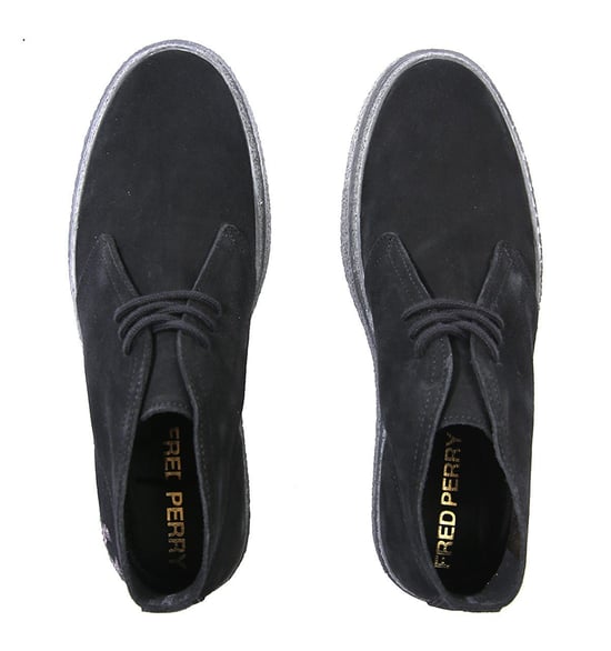 Botas Chukka de Suede Fred Perry Hawley para Hombre en Negro - Image 5