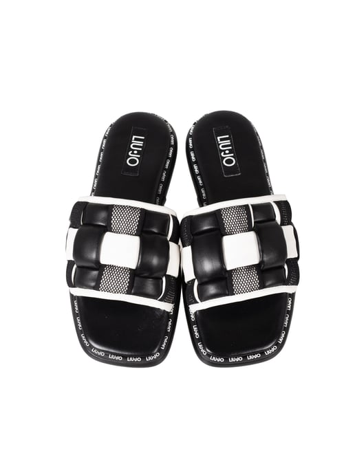 Liu Jo Sandalias Amelia 03 de mujer negro, Blanco - Image 4