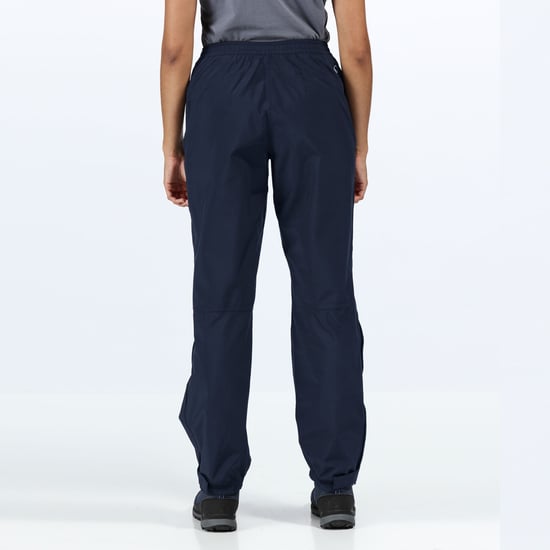 Regatta Womens/Ladies Highton Walking Over Trousers (Navy) - Image 4