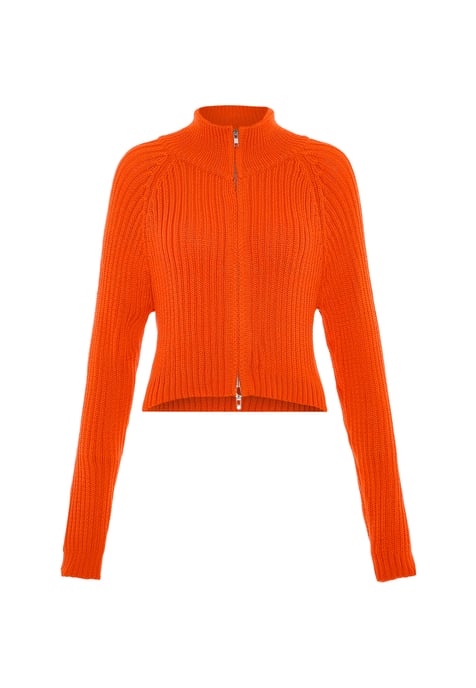 Mymo Cardigan women orange - Image 1