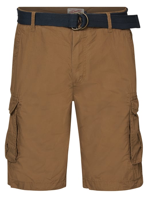 Petrol Industries - Cargo shorts with belt Men - Brown - Image 1
