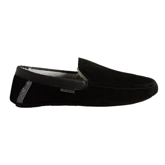 Ted Baker Vallant Hombre Negro Mocasín Zapatillas - Image 1