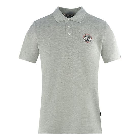 Polo gris con escudo de Aquascutum London - Image 1