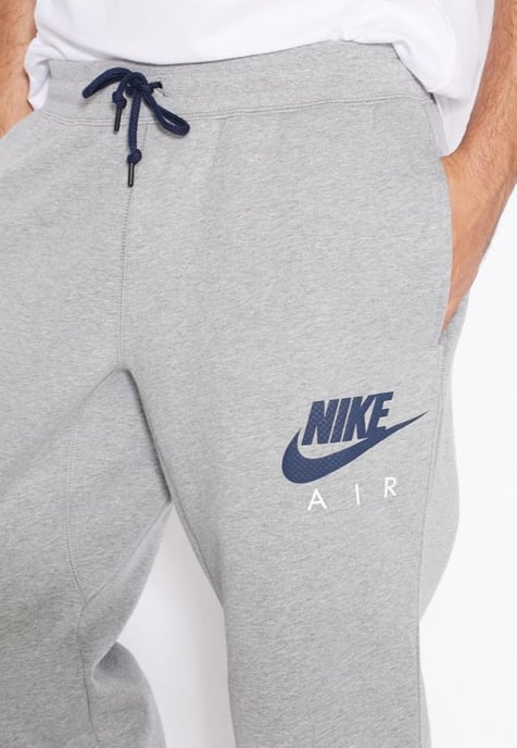 Nike Air AW77 - Joggers de forro polar para hombre, color gris - Image 3