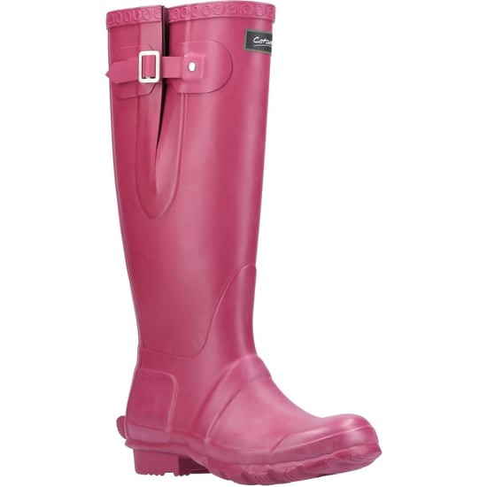 Cotswold Windsor Welly Rubber Berry Wellington Boots - Image 1