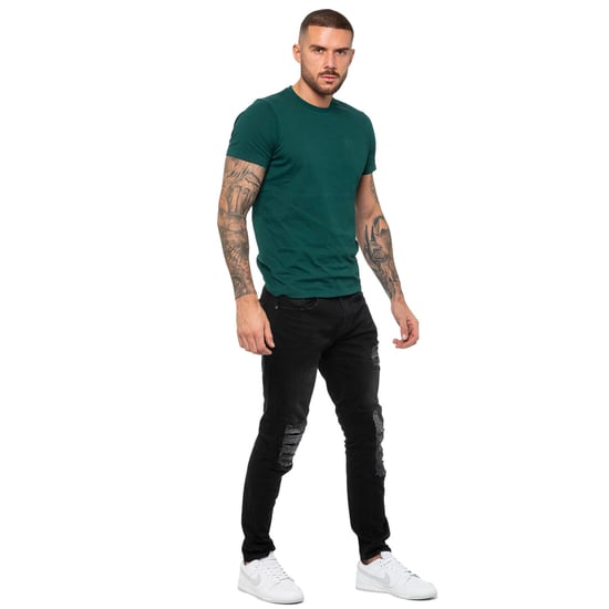 Enzo | Camiseta cuello redondo hombre - Verde - Image 6