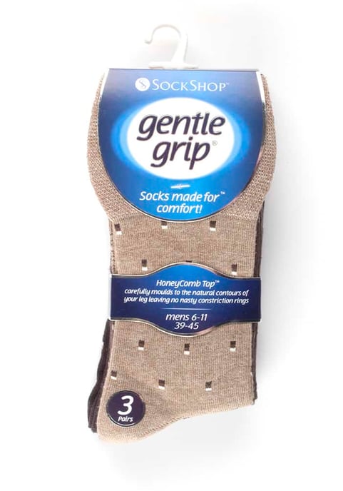 Gentle Grip - 6 Pares de Calcetines de Hombre sin Elastano - MGG20 - Image 2