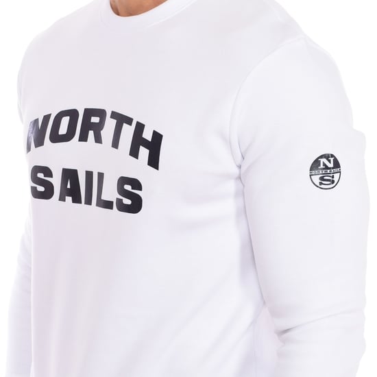 Sudadera de cuello redondo de manga larga 9024170 para hombres - Image 2