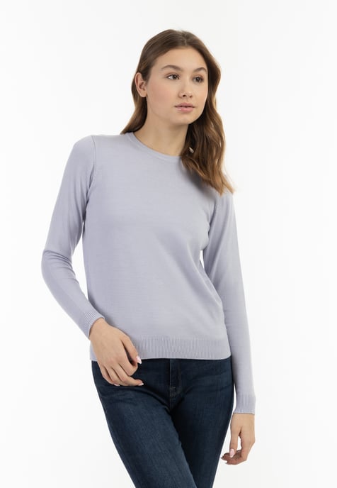 Mymo Knitted pullover women lilac - Image 3