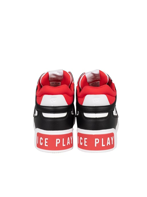 Ice Play Zapatillas del hombre negro, Blanco - Image 3
