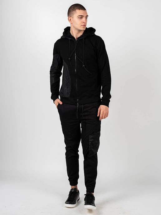La Haine Inside Us Sudadera Equatore Hombre Negro - Image 3