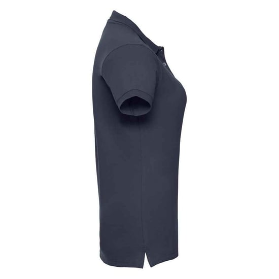 Russell Womens/Ladies Pique Stretch Polo Shirt (French Navy) - Image 3