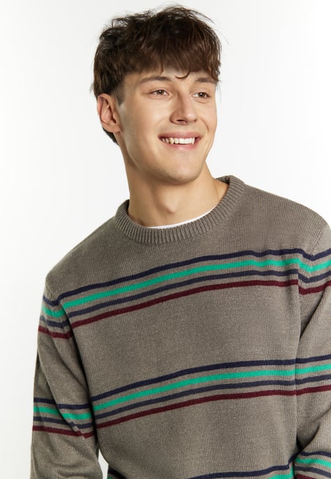Mo Pullover Men light grey melange - Image 5