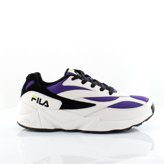 Fila V94M Low Mens White/Purple Trainers