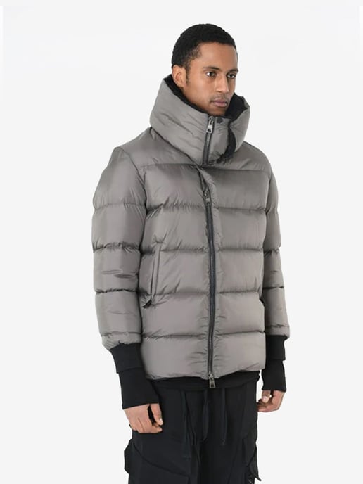 La Haine Inside Us Chaqueta Zimowa del hombre Gris - Image 5