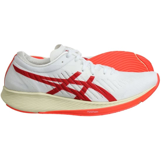Asics MetaRacer Zapatillas de running blancas para mujer - Image 4