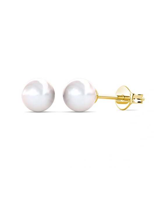 Conjunto De Nácar - Oro Y Cristal - Image 3