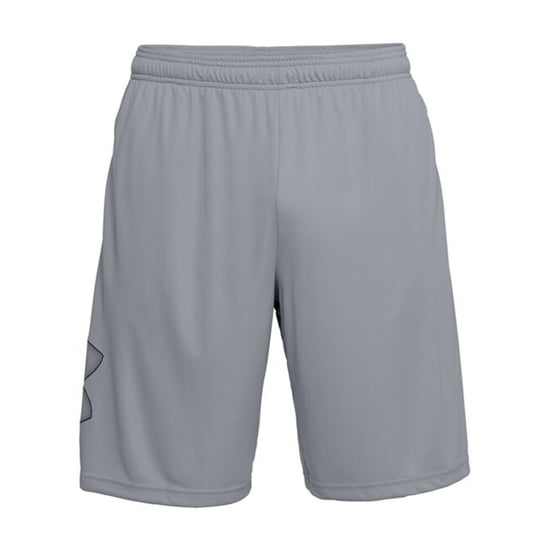 Under Armour Mens Tech Shorts (Steel Grey/Black) - Image 1
