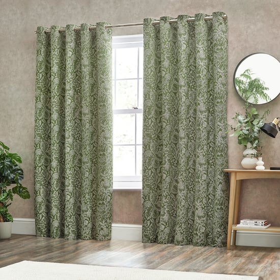 Cortinas de Ojal Jacquard Botánico Wylder Bali - Image 5