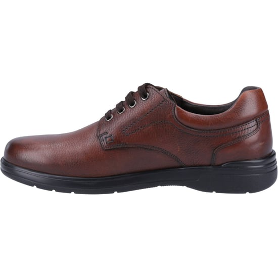 Hush Puppies Marco Leather Men's Brown Lace-Up Shoes - Image 4