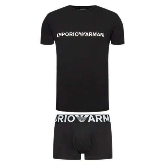 Conjunto de calzoncillos bóxer con logotipo ilimitado para hombre de Emporio Armani - Image 1