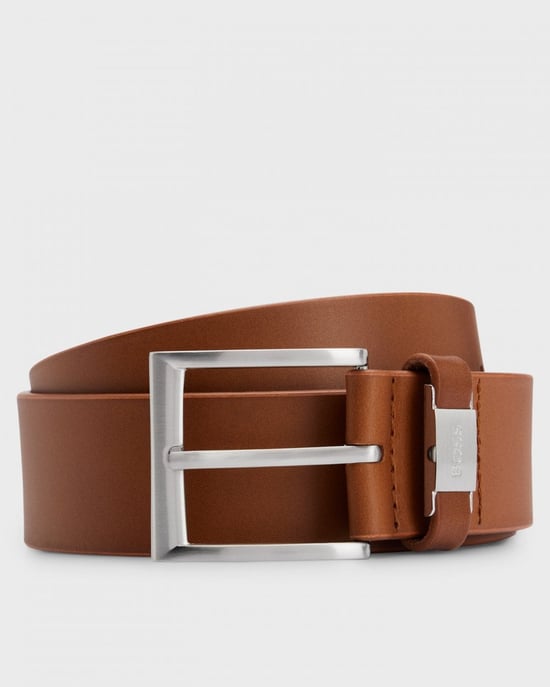BOSS Orange Connio Mens Leather Belt NOS - Image 1