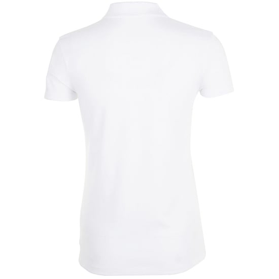 SOLS Womens/Ladies Phoenix Short Sleeve Pique Polo Shirt (White) - Image 2