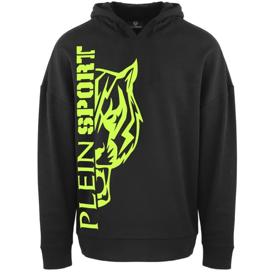 Plein Sport Side Logo Black Hoodie
