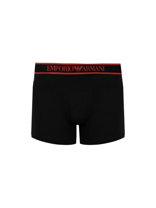 Emporio Armani boxeadores 3 Pack del hombre negro - Image 2