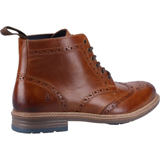 Hush Puppies Joshua Leather Men's Tan Boots - Image 2