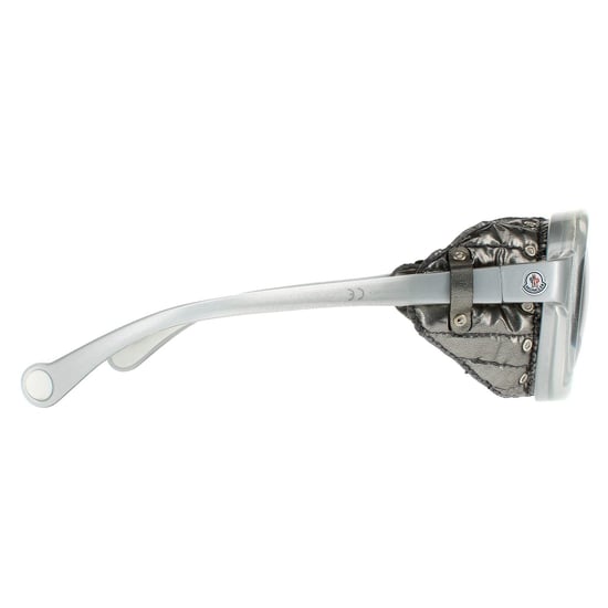 Moncler Oval Mens Grey Smoke Mirror Sunglasses - Image 4