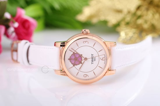 Tissot Heart Flower Women's White Watch T0502073701705
