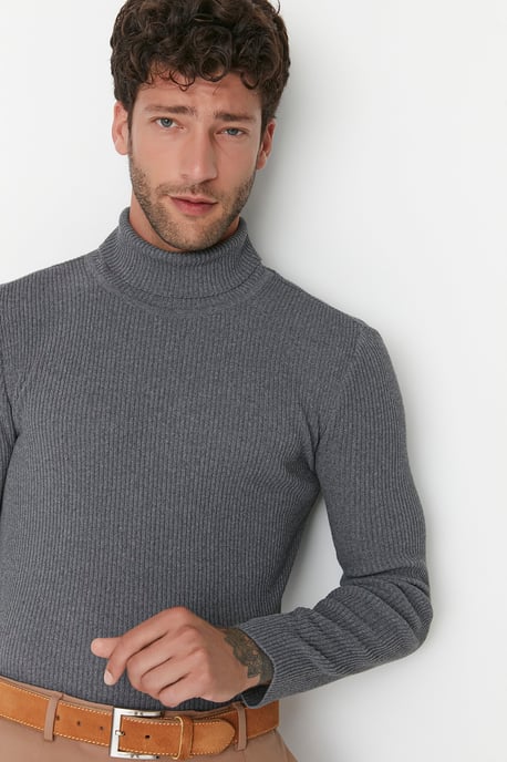 Trendyol Men's Straight Sweater - Image 3