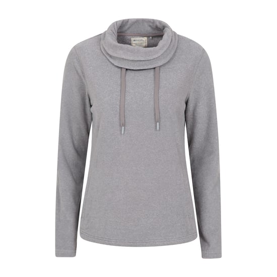 Mountain Warehouse Womens/Ladies Hebridean Cowl Neck Fleece Top (Dark Grey) - Image 1