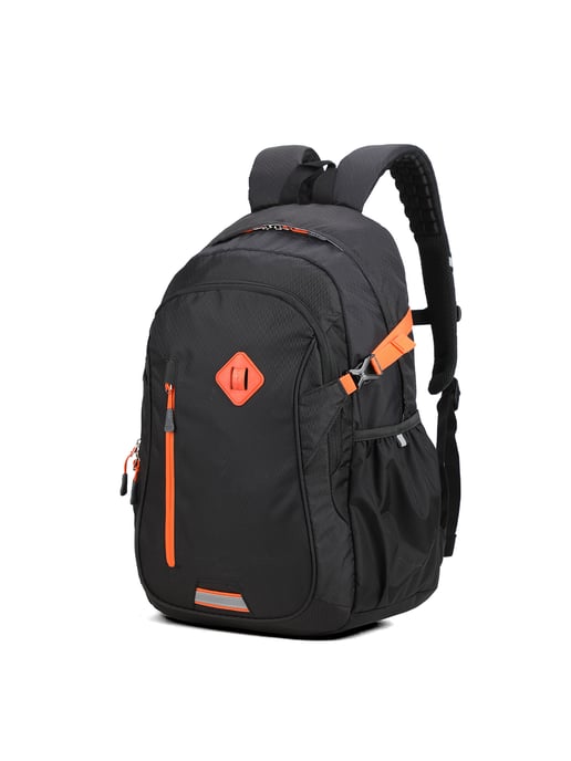 Aoking Mochila Unisexo BLACK AND ORANGE - Image 2